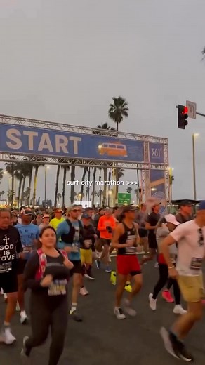 WELCOME TO SURF CITY 🇺🇸 Run the iconic PCH on one of SoCal’s fastest, flattest, most scenic courses. Ready to chase that finish line? 🎟️ Marathon | Half | 5K | Beach Mile 🔗 www.runsurfcity.com 🔥 Click the link to LEARN MORE | Surf City USA Marathon