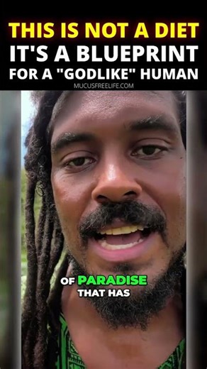 This is NOT a diet! It's a blueprint for a "godlike" human.