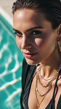 ✨ Modelos deslumbrantes desfilando de biquíni na praia | Tendência Verão 2025 🌊☀️