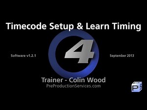 Hog 4 Tutorial 14: Setting up Timecode and the "Learn Timing" function