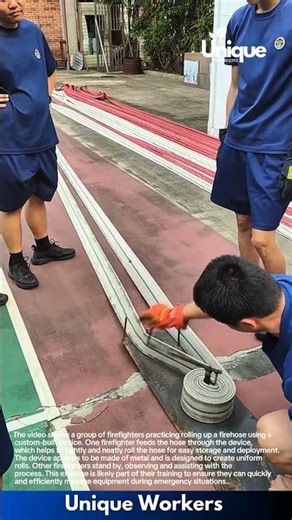 Firefighter Training: Perfecting the Firehose Roll