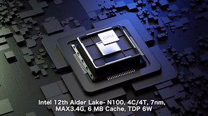 GMKtec Mini PC N150, G3 Plus Intel Twin Lake N150 (3.4GHz), 16GB DDR4 RAM 1TB PCIe M.2 SSD, Desktop Computer 4K Dual HDMI/USB3.2/WiFi 6/BT5.2/2.5G RJ45