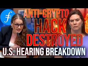 Anti-Crypto Hacks DESTROYED by Filecoin | U.S. Hearing on Crypto Regulation