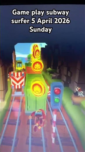 Game play subway surfer 5 April 2026 Sunday#subwaysurfers