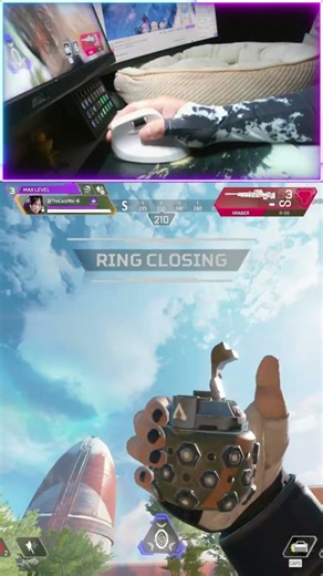 Lighter Mouse Buff..BEST Vertical Mouse Gamer #apex #apexlegends #gaming #shorts #viral