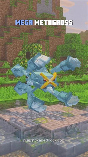 Evolution is cool. Mega Evolution hits different ⚡🔥 Gallade. Garchomp. Metagross. #pokebedrock #minecraft #pokemon #bedrock #server #fyp