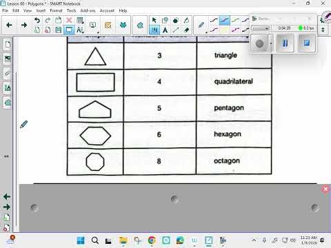Saxon - Course 1 - Lesson 60 - Polygons