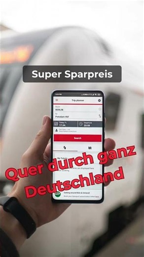 🚄 ICE quer durch Deutschland, ab 6,99€!