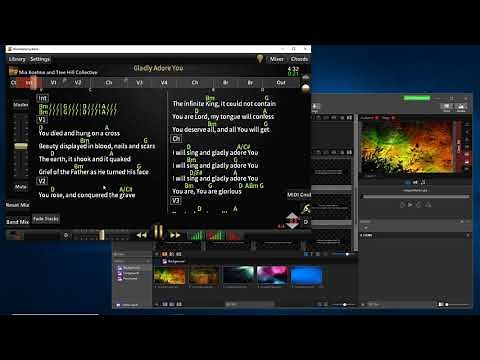 ProPresenter 7 automation with Worshipsong Band on Windows