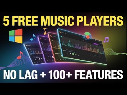 Top 5 Best And Free Music Players for Windows in 2025