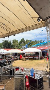 Preparing for soundcheck Xano Angels, Dan Lagroma & Emping @ Buenavista Food Park | ELSTAR Pro | ELSTAR DISCO MOBILE