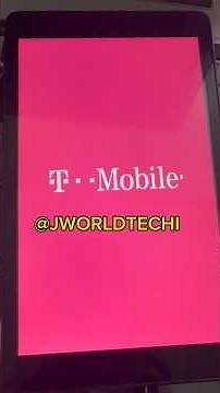 Slot has been permanently locked solution Alcatel tab OT-9027w T-Mobile