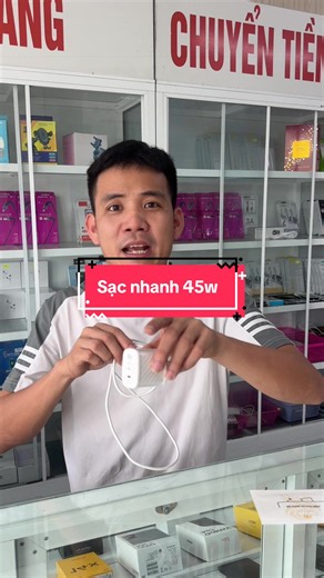 Củ sạc nhanh 45W chính hãng R2 — sạc qua đêm không lo nóng
