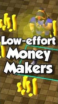 3 Easy AFK Money Makers For OSRS #osrs