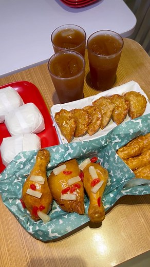 59K views · 1.3K reactions | Christmas Feels na talaga! Buy 6 pc Chicken Rack and get 1 Free Korean Fried Chicken OR 8 pc Chicken Rack and get 2 Free Korean Fried ChickenFor dine in or take out only. Available only from Dec 1 - 12. | Naomi Peña | Facebook