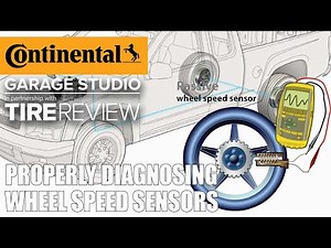 Properly diagnosing wheel speed sensors