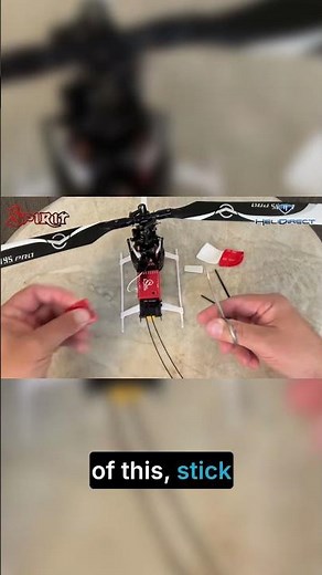 This Simple Tape Trick Saves RC Helicopters! #rchelicopter #diy #shorts