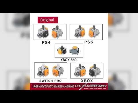 10pcs The latest Version Hall Effect Joystick For PS5 3D Analog Stick Sensor Module For Ps4 For Xbox