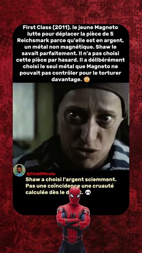Pourquoi Magneto Ne Pouvait Pas Bouger Cette Pièce Shaw le Savait 😳 | X-Men First Class