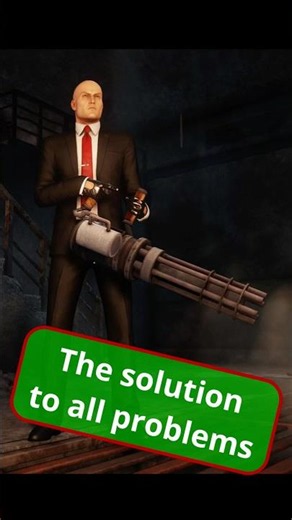 The solution to all problems #psyhohitman #action #hitman