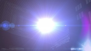 Animation of binary coding data processing over screen on blue background | Premium Stock Video Footage