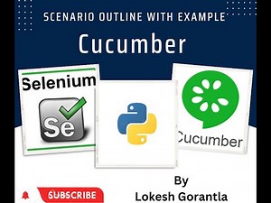 Part 5: Scenario Outline with Examples | Data Driven Test using Selenium Python | Behave(BDD)