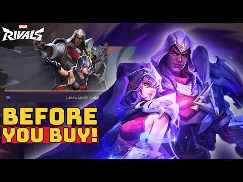Cloak & Dagger Daring Duo Skin Showcase - Marvel Rivals | Before You Buy