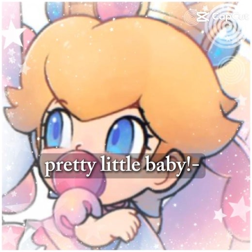 Baby Peach edit #supermariobros #babypeach #supermario #cute #edit #capcut #shorts