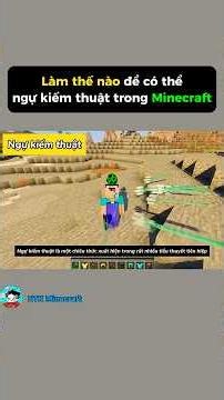 How to use sword-flying techniques in Minecraft 🤔 #shorts #minecraft