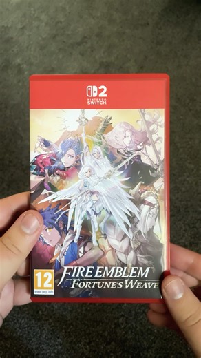 Unboxing Fire Emblem Fortune’s Weave #nintendo #fireemblem #foryoupage #foryou