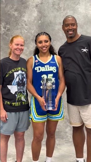 ❤️ Azzi Fudd's dad reacts to WINNING 3 Point Contest | WNBA All-Star Dallas Wings women's basketball