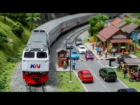 MINIATUR KERETA API INDONESIA 🇮🇩 | Detail Realistis, Mirip Asli! Wajib Ditonton Pecinta Kereta