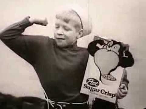 VINTAGE LATE 50's SUGAR CRISP CEREAL COMMERCIAL - PERFECT ENERGY CEREAL FOR FIGHTING OFF PIRATES