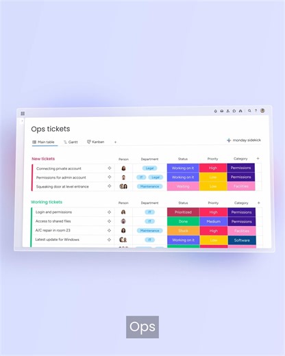 Campaigns? Sorted. Meetings? Scheduled. Budgets, timelines, risks? Flagged. monday sidekick handles it all with one click. finally an AI that works for you. | monday.com