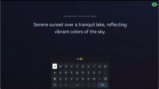 Google Is Rolling Out Custom AI Art Screensavers on Google TV Devices