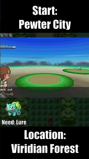 [PokeMMO]Where to Catch Bulbasaur #001 #shorts