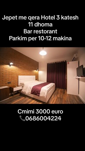 Modern Hotel Room Showcase with Amenities and Design