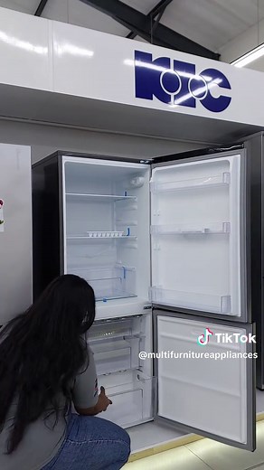 KIC Fridge/Freezer Grey - 276L Capacity | Energy Efficient | Free Shipping!