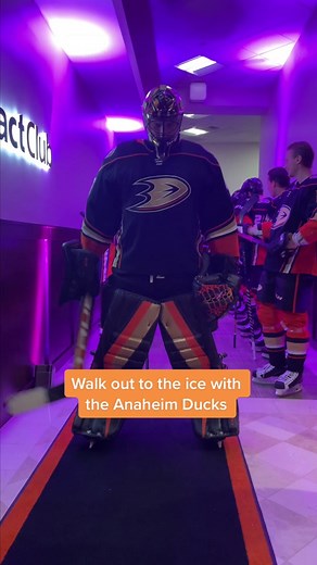 Walk with the Anaheim Ducks at Honda Center