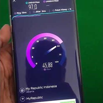 Test Speed Internet MyRepublic Nova 100 Mbps