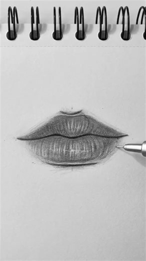 4.5K views · 117 reactions |  Realistic Lips Sketch That’ll Blow...