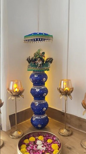 DIY Janmashtami Setup Ideas | Janmashtami Decor Ideas | #diy #diycrafts #diydecor