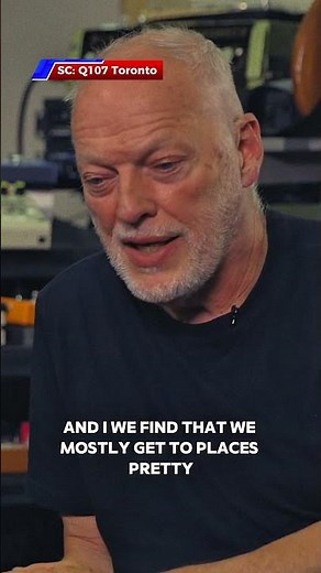 david gilmour interview: I'm not over keen Polly's particularly not over keen on flight