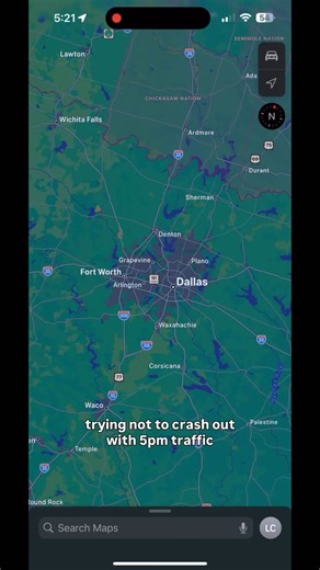 Good luck going anywhere buddy 🍀 ETA 8pm. Gotta love DFW traffic #dallas #fortworth #dfw | Dallas Bucket List