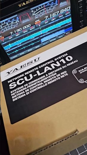 YAESU SCU-LAN 10 , Remote Control