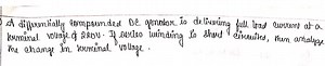 A differentially compounded DC genitor is delivering full bad c... | Filo