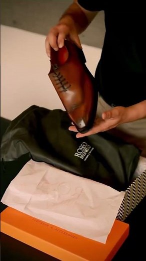 Classic Leather Lace-Up Shoes | Premium Men’s Formal Footwear by Rosso Brunello