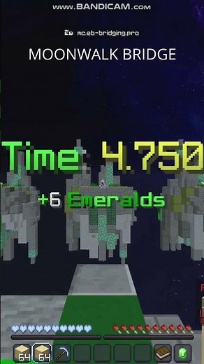 Minecraft Bridging Methods💀😎 #bedwars #minecraft #shorts #mcplayhd