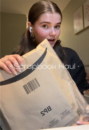 Unbox my scrapbooking stuff with me! 🫟🎨🖌️#scrapbook #giftforhim #scrapbooking #unboxing #craft