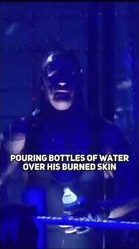 Undertaker Catches Fire During His Entrance #shorts